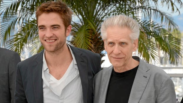 Pattinson with David Cronenberg.