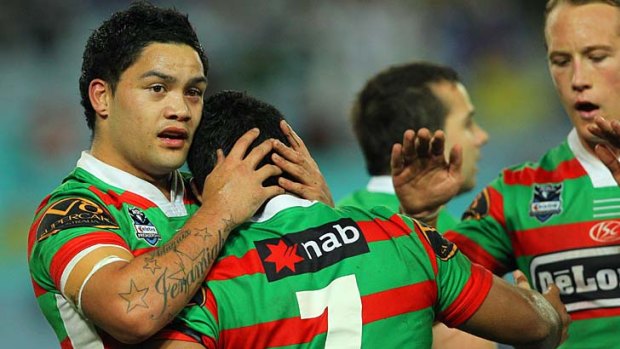 Staying put . . . Isaac Luke has re-signed with Souths.