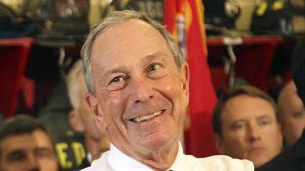 In agreement ... Mayor of New York, Michael Bloomberg, supports Australia's plain-pack cigarettes plan.