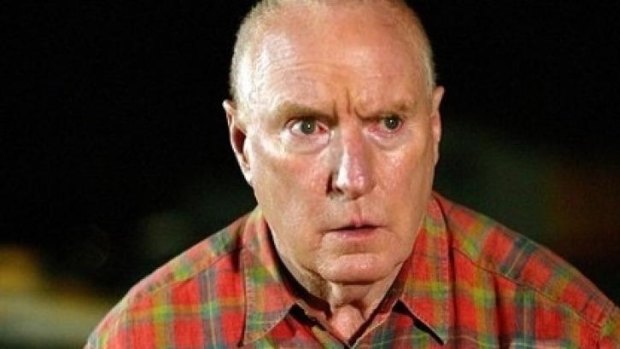 Flaming familiar: Ray Meagher.