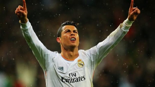 Ronaldo has scored 14 goals in eight Champions League matches this season.