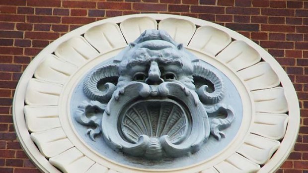 The grotesque from the Regent Theatre.