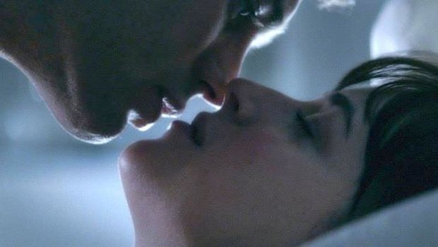 Erotic scenes: The film <i>Fifty Shades of Grey</i> is based on the bestselling book.