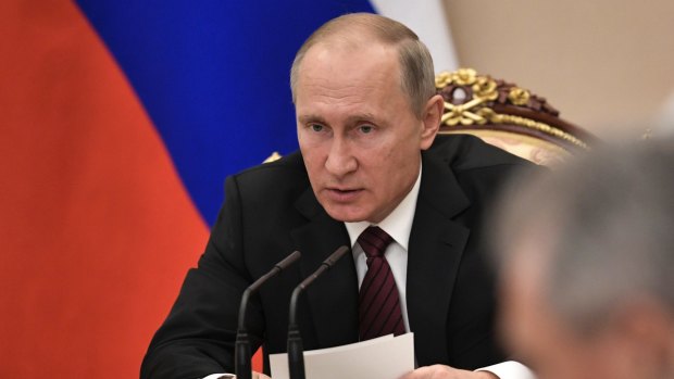 Kremlin responds to Mueller probe: Russian President Vladimir Putin.