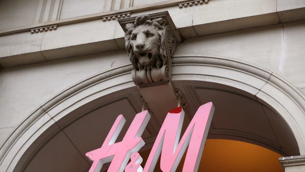 The Melbourne H&M store at the historic GPO building.