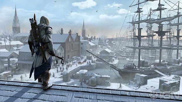 A screenshot of <em>Assassin's Creed 3</em>.