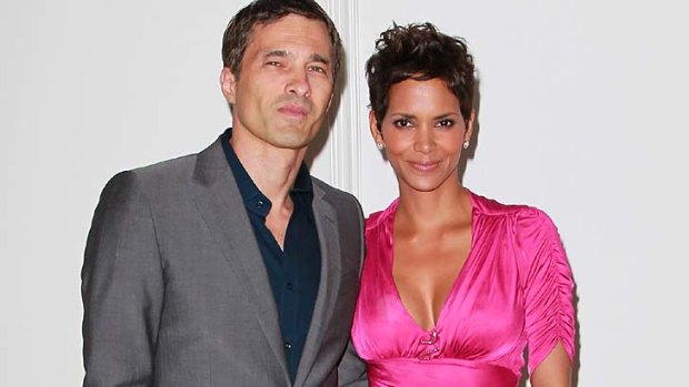 Love and marriage ... Olivier Martinez and Halle Berry.