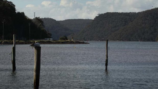 Dumping ground ... the Hawkesbury river.