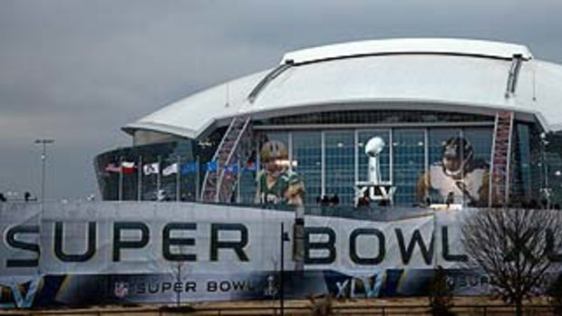 The Super bowl stadium in Texas.