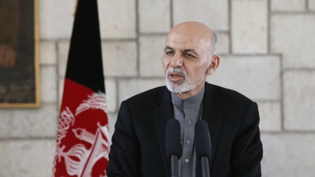Afghan President Ashraf Ghani said on Saturday the Islamic State group had claimed responsibility for the suicide attack which killed 33.