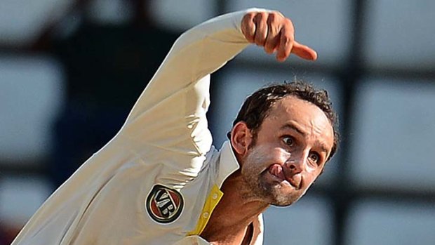 In form ... off-spinner Nathan Lyon.