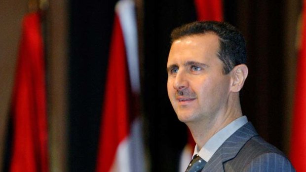 Syrian President Bashar al-Assad in 2005.