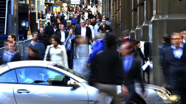 Jobs ... are fading faster in the traditionally wealthy white-collar suburbs of Sydney rather than NSW generally.