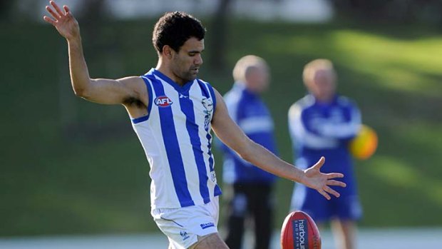 Lindsay Thomas has been dropped to the VFL to straighten out his wayward goalkicking.