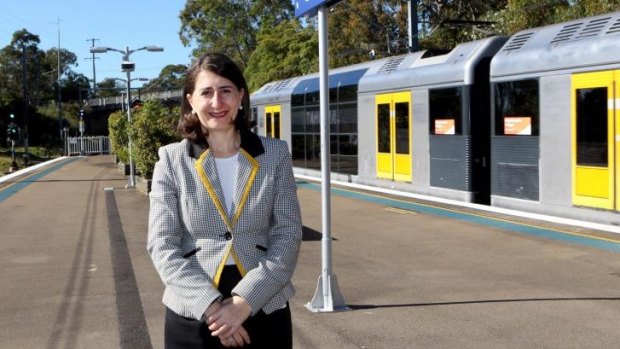 Rail organisations were "hamstrung by this ridiculous clause": Gladys Berejiklian.