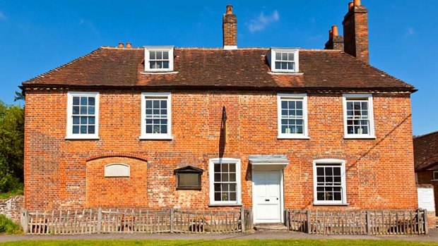 Humble home: Jane Austen's House Museum in Chawton, Hampshire, England.