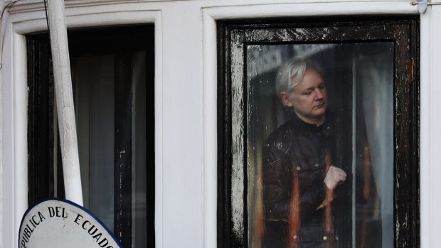 Julian Assange has been holed up in the Ecuadorean embassy for almost six years to avoid being extradited to the US.