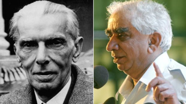 Book line and sinker ... praise in a book for Muhammad Ali Jinnah, Pakistan’s founder, has led to the expulsion of Jaswant Singh, right.