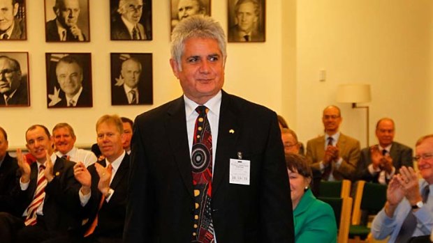 Catalyst for change ... Ken Wyatt, Parliament's first indigenous MP.