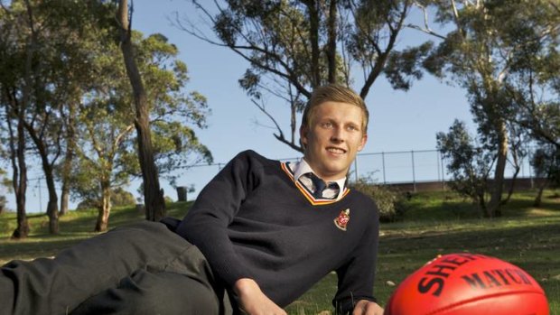 Lachie Whitfield will play at the national championships this week for Vic Country and is already on the AFL draft radar.