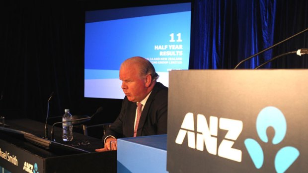 ANZ's Mike Smith ... the era of super profits is over.
