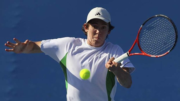 Aiming high &#8230; John-Patrick Smith has his sights on what was Bernard Tomic's Davis Cup spot.