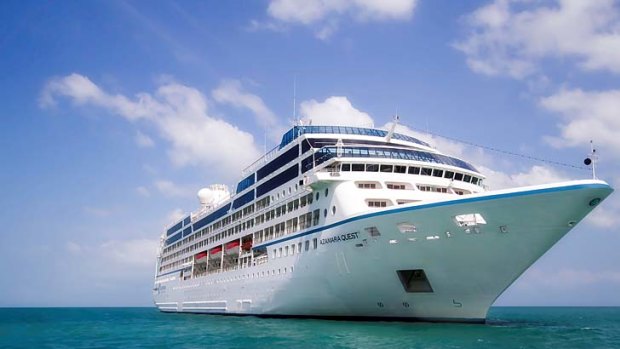 Azamara Quest cruise ship.
