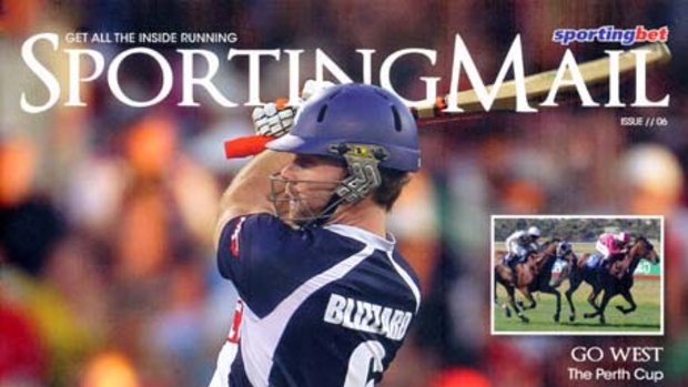 The latest issue of Sporting Mail with Aiden Blizzard on the cover.