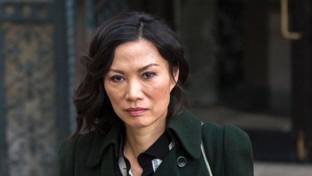 Divorced: Wendi Deng.