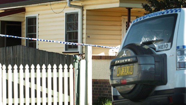 Murder-suicide ... police have cordoned off the house in Armidale.