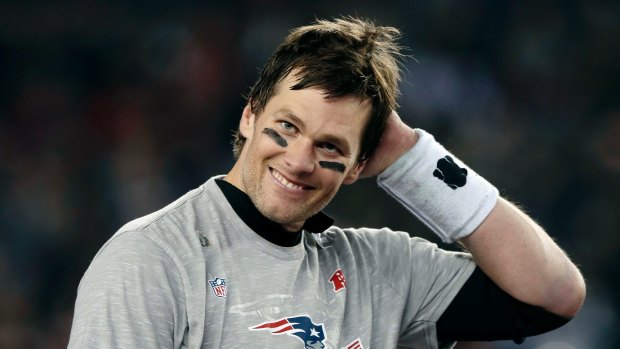 New England Patriots quarterback Tom Brady pulled the pin on an interview.