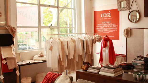 A Cosi concept shop.