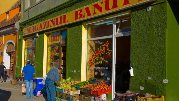 A shop in Brasov.