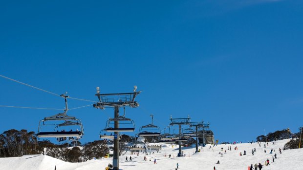 Perisher Valley, NSW, skiing, snow