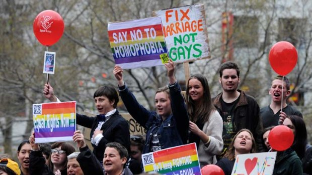 A new poll reveals 62 per cent of voters support gay marriage.