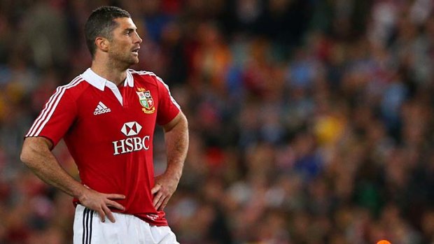Rob Kearney playing for the Lions against the Waratahs in June.