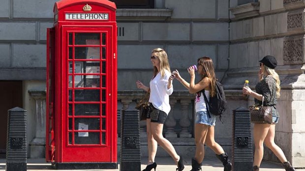 Thanks to the strong Australian dollar, Aussie tourists are flocking to Britain in record numbers - and spending more time and money there.