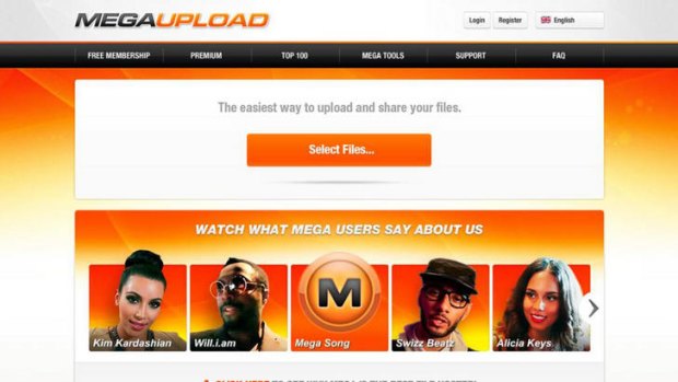 Major victory ... the closure of file-sharing site Megaupload.com was good news for record label bosses.