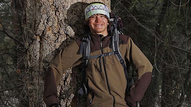 Hittiing his peak: Jordan, 15, breaks climbing record