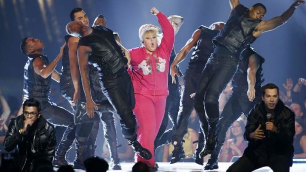 <i>Pitch Perfect</i> star Rebel Wilson has a lot to sing about after receiving high praise for her hosting skills at the MTV Movie Awards.