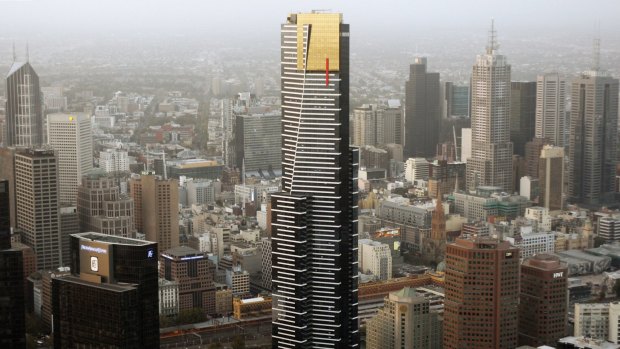It may not be immediately obvious, but Melbourne's tallest building is a nod to the Eureka Stockade. 