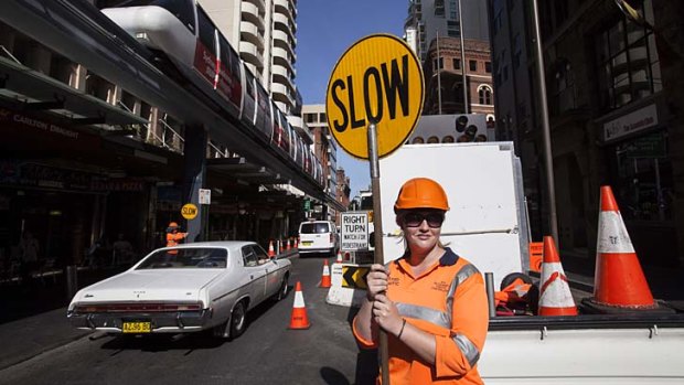 ''Sydney drivers are a bit scary. A car once tried to run me over down Sussex Street'' &#8230; Joanne Murphy, from County Cork in Ireland, works as a traffic controller on Liverpool Street in Sydney.