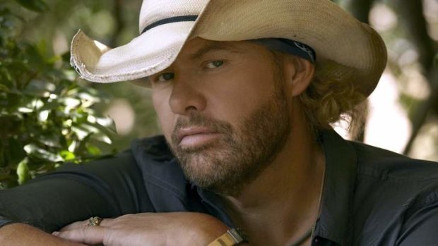 No.4 ... US country music superstar Toby Keith.