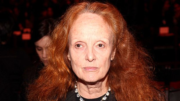 Grace Coddington ...  cold and aloof, not even remotely interested in talking to a stranger.