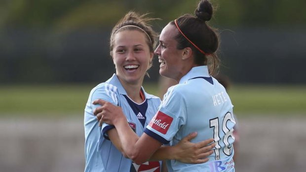 Match winner: Emma Kete scored the only goal in Sydney FC's  game against NTV Beleza.
