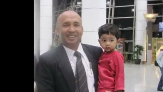 The pilot of MH370, Zaharie Hamad Shah, in an image from a YouTube tribute video released by his family.