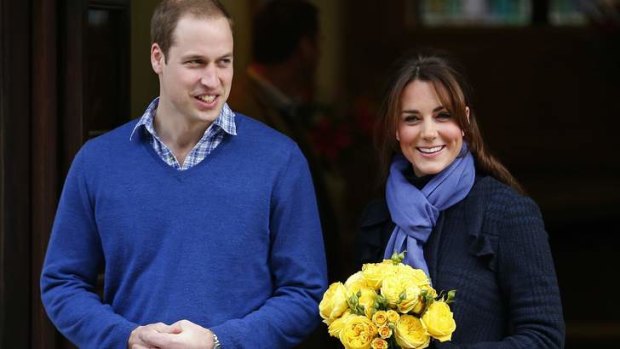 Cat out of the bag? Rumours are rife that the royal couple is expecting a baby girl.