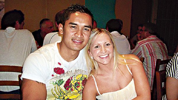 Honeymoon tragedy ... Michael Malonzo, pictured with wife Aimee, was killed in Thailand.