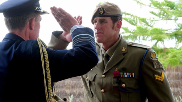 Leaving the army ... Corporal Ben Roberts-Smith.