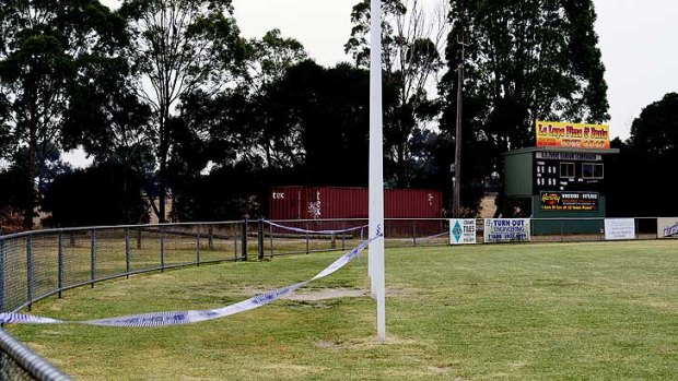 The Tyabb cricket ground, where Luke Batty was fatally attacked.